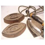 Vtg Cole Brookdale Irons & MC Electric Iron