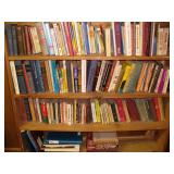 Book Shelf & Vtg Text, Spanish & French & more.