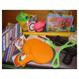 Toys- Nerf Paddles,  Magic Kingdom Lunch Box