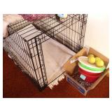 Dog Crate, Collars & more