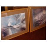 2 Prints from Turner Museum in London