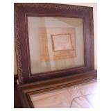 Antique Ornate Wooden Frame & more