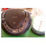 Memorex Compact Disc/Radio and Blank Discs