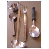 Vtg Stainless Hamilton Beach Ice Cream Scoop+