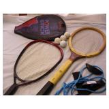 Vtg Ardmore Tennis & Spalding Racquet Ball
