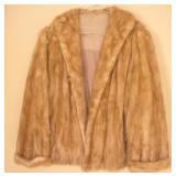 Vtg Short Fur Small Coat