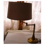 Retro Leviton Goldtone Lamp