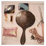 Vtg Sterling, Arden & Gld/Pearl Lipstick, Elgin+