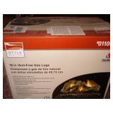 NIB Vent Free Gas Logs 18"
