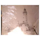 Racine Local Interest-Light House & 1948 Cookbooks