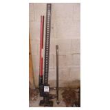 Vtg Premium  Hi-Lift Jack, Crow Bar, Chains