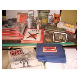 Vtg Ad Tins, Schlitz, Life & Time Mags, Seeds