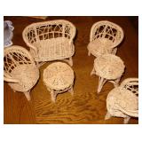 Mini Wicker Furniture Set