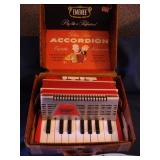 Vtg Emenee Toy Accordion