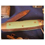 Vtg Girlscout Pocket Knife, Locks, Keys & more