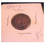 1907 Indian Head Coin