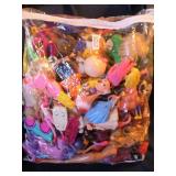 Huge Bag of Mini Toys, Barbies & TY