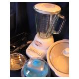 Hamilton Beach Blender, Egg Cooker, Silverware+