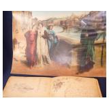 1883 CASE Family Autograph Book, 1900 Euro Print