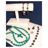 3 Sterling Prayer Bracelets, Rosary & holy medals