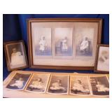 Vtg Baby Pictures- 1914- Mother with Roy I Case Jr