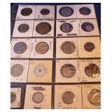 20 Foreign Coins