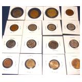 16 Foreign Coins