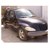 2001 Black Chrysler PT Cruiser