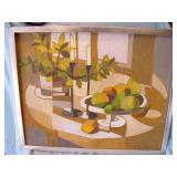 R. KupJack Fruit Still Life Painting- 2/27/79