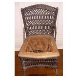 Antique Wicker Chair