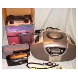 Toastmaster Ceramic Heater, MP3& CD Player, Kodak