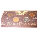 Rare Penny Collection- 4 Coins