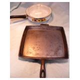 Cast Iron Breakfast Griddle & Retro Fry Pan