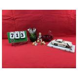 Metal & Glass Collectible Lot