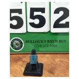 Turquoise Silver Sectional Pattern  Ring  Sz.10