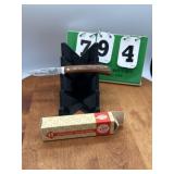 Kissing Cranes Knife