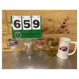 Collection Pespi Glasses/ Goblets