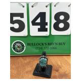 Turquoise Silver MENS Ring  Sz. 11