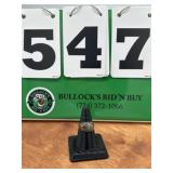 Turquoise Silver Lady's 2 Stone Ring  Sz. 9