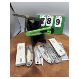 Assorted Knife Lot + Parts