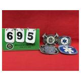Fist Responders Belt Buckle Lot
