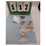 1970S Pennies Large Date