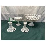 Vintage Milk Glass Table wear