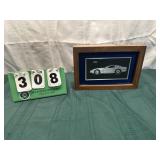 Metal 1984 Corvette Plaque