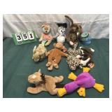 (10) Vintage Beanie Babies With Tags Lot 14