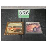 Corvette Wall Arts Framed Lot 5