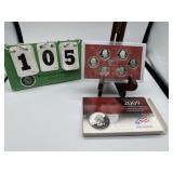 2009 Silver Proof Set Quarters