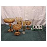 Amber Glass Lot