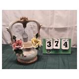 Capodimonte Flower Basket