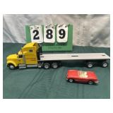 Small Corvette Semi & Trailer